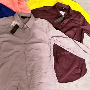 Worthington Womens Modern Fit Button-Down Shirt